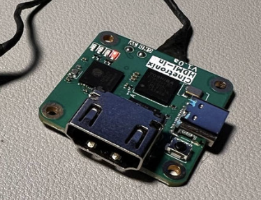 Video input for Air Unit